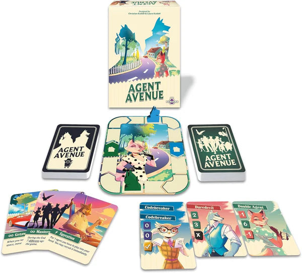 Agent Avenue Board Game by Nerdlab