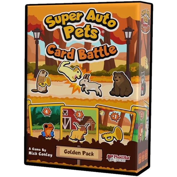 Super Auto Pets Card Battle The Golden Pack Card Game