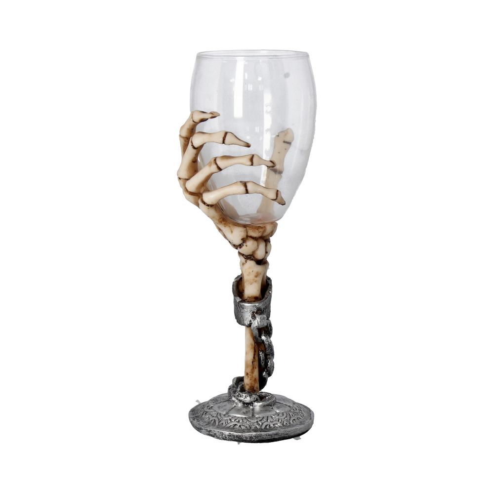 Claw Skeleton Hand Wine Glass Goblet 21cm 1