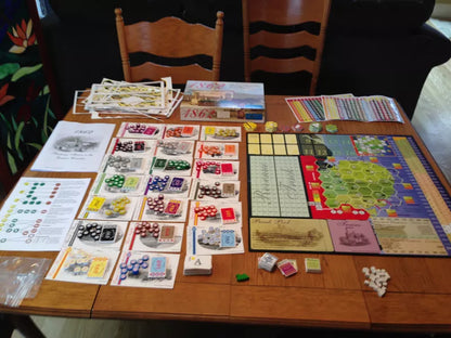 1862 Railway Mania in The Eastern Counties Board Game 4