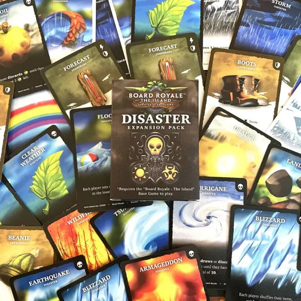 Board Royale The Island Disaster Card Game Expansion