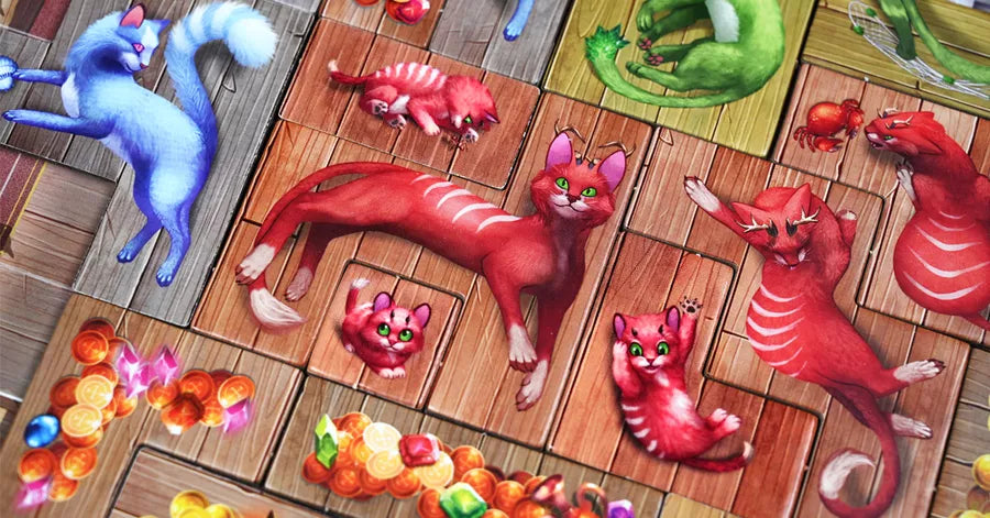 The Isle of Cats Kittens and Beasts Board Game Expansion 2