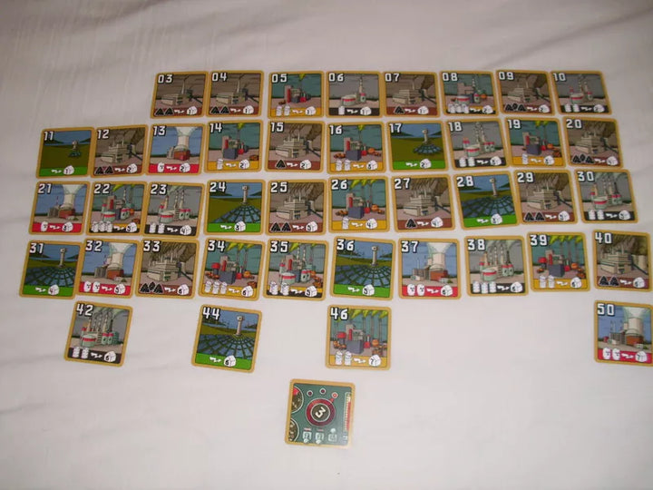 Power Grid The New Power Plant Cards Set 2 Board Game by Rio Grande
