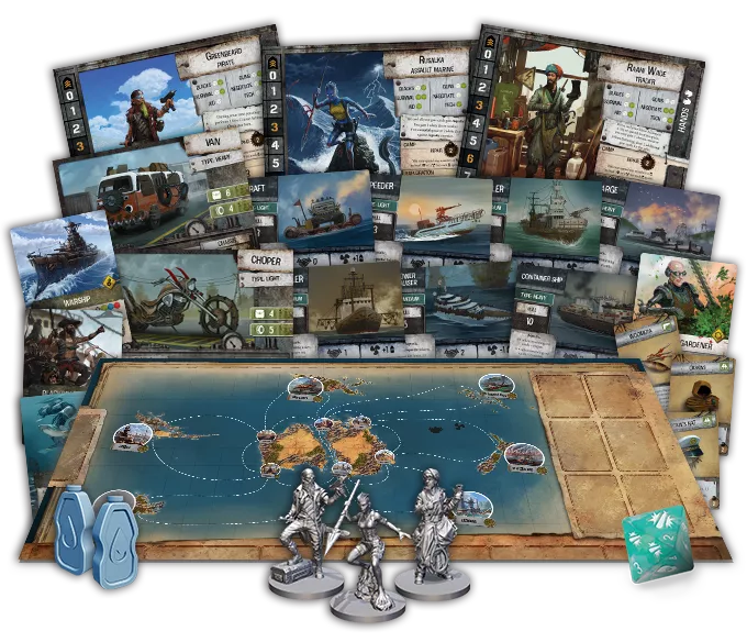 Waste Knights Second Edition Beyond the Horizon Board Game Expansion
