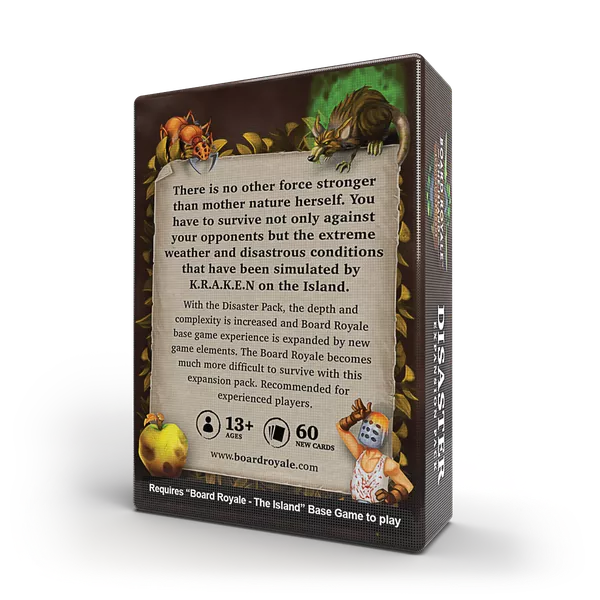Board Royale The Island Disaster Card Game Expansion