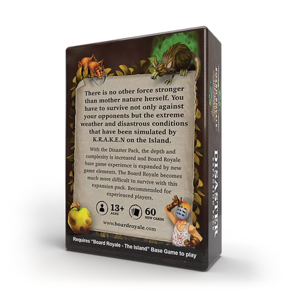 Board Royale The Island Disaster Card Game Expansion