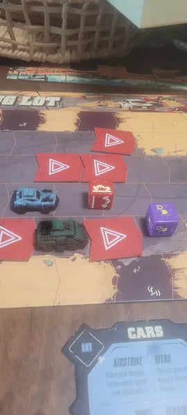 Thunder Road Vendetta Deluxe Combat Racing Board Game