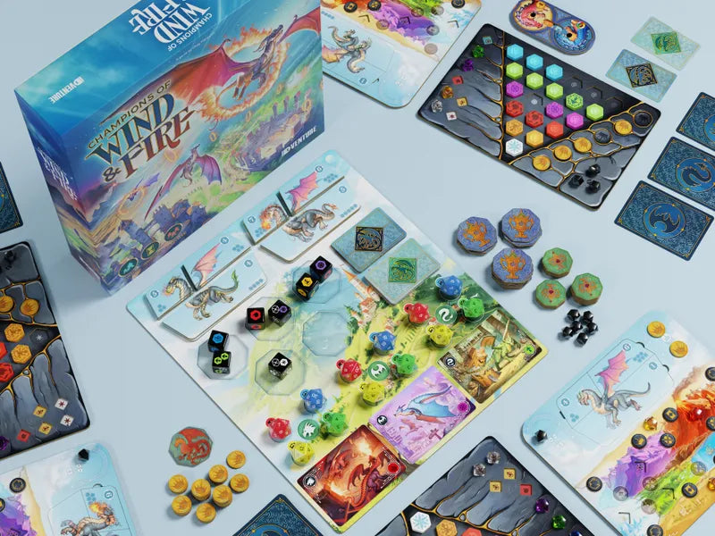Champions of Wind and Fire Board Game