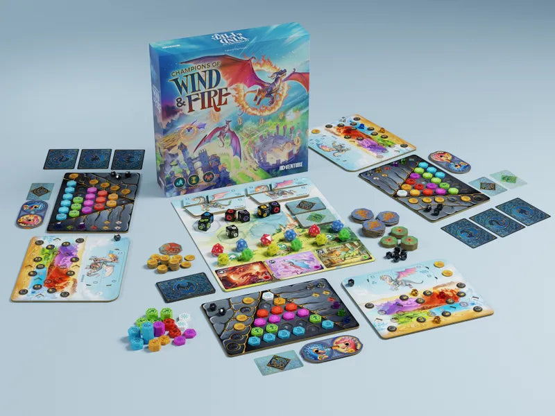Champions of Wind and Fire Board Game