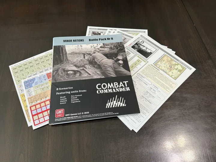 Combat Commander Battle Pack 8 Minor Nations Board Game Expansion