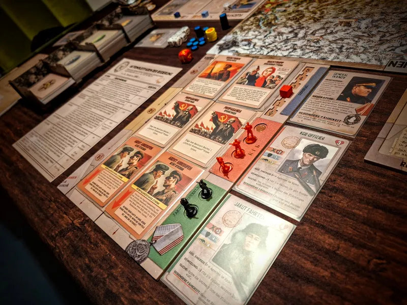 Siberian Manhunt Deluxe Edition Board Game