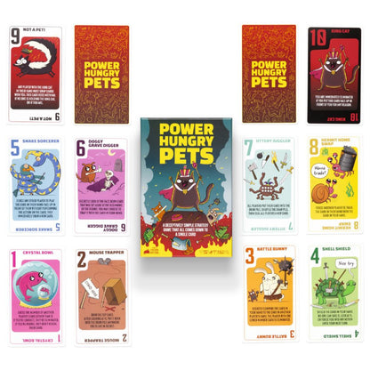 Power Hungry Pets Card Game