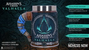 Assassins Creed Valhalla Game Tankard 15.5cm Officially Licensed Drinking Mug 11