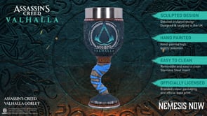 Assassins Creed Valhalla Game Goblet 20.5cm Officially Licensed 10