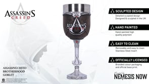 Assassins Creed Brown Hidden Blade Game Goblet the Brotherhood 20.5cm Officially Licensed 7