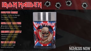 Iron Maiden Eddie The Trooper Shot Glass Merchandise 7cm Officially Licensed 11