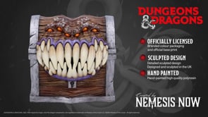 Dungeons Dragons Mimic Dice Storage Box 11.3cm Officially Licensed 9