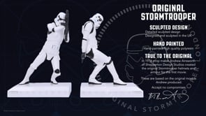 The Original Stormtrooper Bookend Figurines Bookends 18.5cm Officially Licensed Star Wars 12