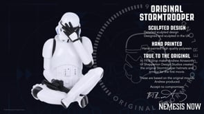The Original Stormtrooper Three Wise SciFi See No Evil 10cm 8