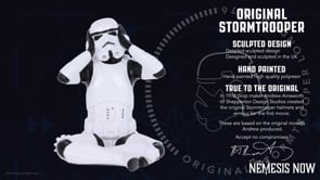The Original Stormtrooper Three Wise SciFi Hear No Evil 10cm Figurine 7