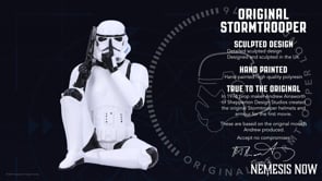The Original Stormtrooper Three Wise SciFi Speak No Evil 10cm Figurine 8