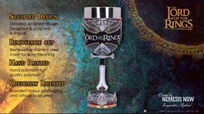 Lord of the Rings Aragorn Goblet 19.5cm Officially Licensed Drinking Mug