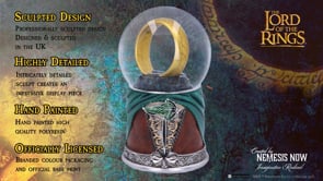 Lord of the Rings Frodo Snow Globe 17cm Officially Licensed 9