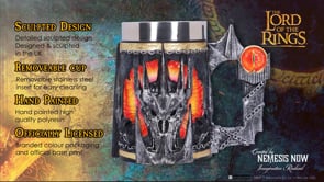 Lord of the Rings Sauron Tankard 15.5cm Officially Licensed Drinking Mug 18