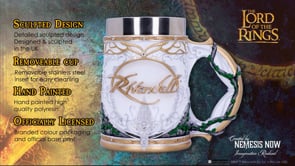 Lord of the Rings Rivendell Tankard 15.5cm Officially Licensed 8