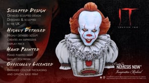 IT Pennywise Bust 30cm Horror Clown Statue 10