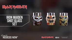 Iron Maiden Eddie Shot Glass Set 9cm Officially Licensed 8