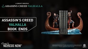 Assassins Creed Valhalla Bookends 31cm Officially Licensed 9