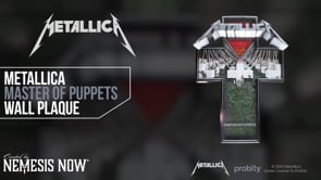 Metallica Master of Puppets Wall Plaque 31.5cm Officially Licensed 8