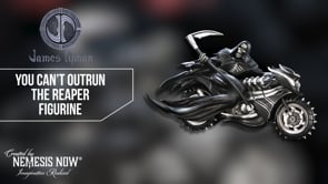 You Cant Outrun the Reaper Biker Figurine 22.5cm by James Ryman