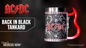 ACDC Back in Black Tankard Mug 16cm Officially Licensed 9