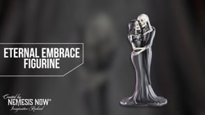 Eternal Embrace Gothic Skeletons Figurine 24cm Polyresin Painted Statue 14