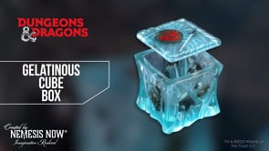 Dungeons Dragons Gelatinous Collectible Cube Dice Box 11.5cm 10