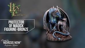 Protector of Magick Figurine in Bronze 17.5cm by Lisa Parker 8