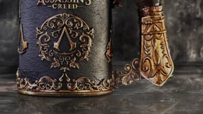 Assassins Creed Through the Ages Black and Gold Tankard 15.5cm Drinking Mug