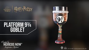 Harry Potter Platform 9 3/4 Goblet Collectible Drinking Cup 10