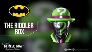 DC Batman Riddler Hat Box in Green 14.5cm 10