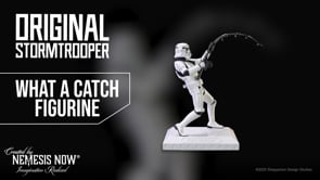 Original Stormtrooper What a Catch Fishing Figurine 16.5cm Resin Statue 10