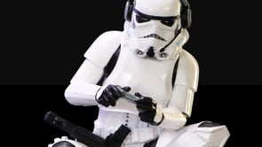 Original Stormtrooper Game On Gamer Figurine 9.5cm 10