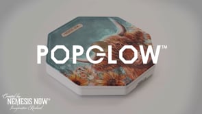 Highland Cow Foldable Lamp 21cm 11