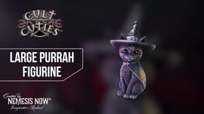 Cult Cuties Purrah Witch Cat Figurine 30cm Large 8