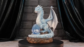 Safira The Protector Resin Dragon Figurine 17.5cm 9