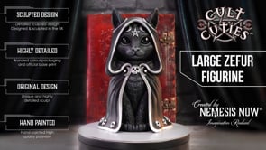 Zefur Collectible Cat Cult Cuties Figurine 23.2cm 10