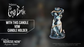 Corpse Bride With This Candle Vow Candle Holder 19cm 11
