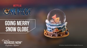 One Piece Going Merry Snow Globe 14cm 11