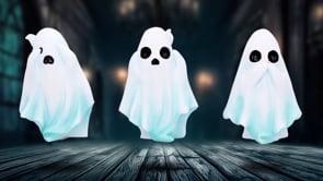 Three Wise Ghosts 7.5cm Figurines 10